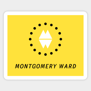 Montgomery Ward 1960s Charge Card Magnet